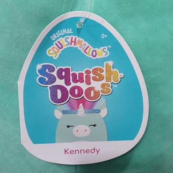 Squishmallows squish-doos Kennedy rainbow unicorn New!!!! - Picture 4 of 4